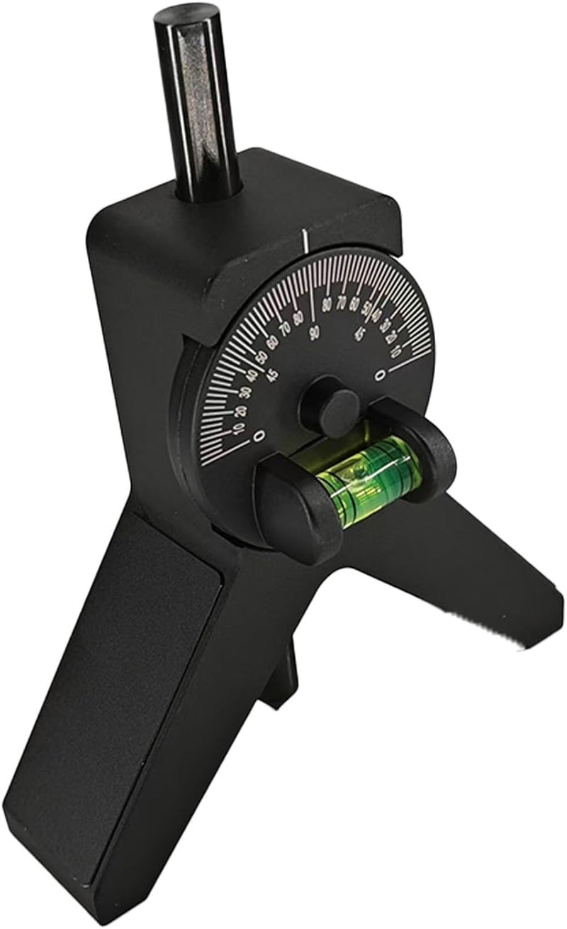 jhtii Magnetic Centering Head, Pipe Center Finder, Pipefitter Tools, Y-Shape w/Adjustable Dial Bubble Protractor - Image 1
